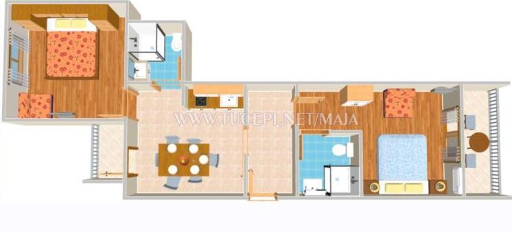 Apartments Maja Tucepi Bagian luar foto